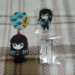 鬼滅の刃　時透無一郎 アクリルキーホルダー 3個セット