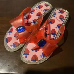 【訳あり】スイマー　いちご　サンダル　雑貨　コレクション用のサムネイル