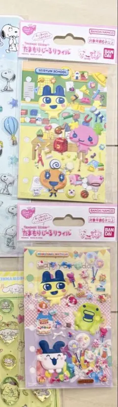 正規品 たまごっち たまもりシールリフィル 2点セット