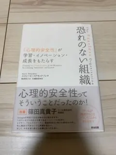 恐れのない組織　 「心理的安全性」が学習・イノベーション・成長をもたらす