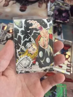 Topps Marvel スケッチカード Thor 1/1 - メルカリ