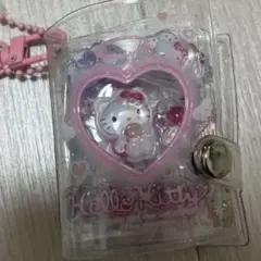 シール帳　完成品　ミニシール帳　キーホルダー　ピンク