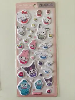 ✨国内正規品✨サンリオぷっくりシール　キティ　マイメロ　ポチャッコ　クロミ