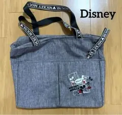 美品　Disneyミッキーマウス　ボストンバッグ　大容量　旅行バッグ