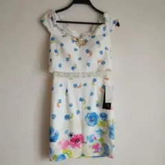 花柄　キャバドレス　ナイトドレス