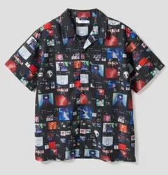 M　エヴァンゲリオン シャツ ビッグシルエットオープンカラー　グラニフ　新世紀