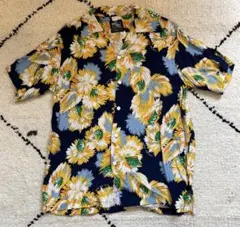 Kona Bay Hawaii コナベイハワイ アロハシャツ フラワー レーヨンのサムネイル