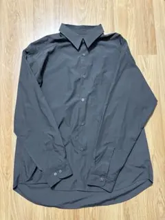 【とーふ様専用】　WYM LIDNM 長袖シャツ チャコール　6ボタン