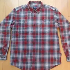 Patagonia オーガニックコットン 長袖チェックシャツ