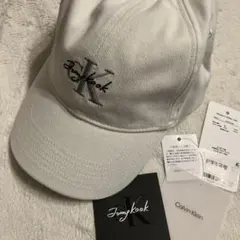 Calvin Klein ジョングク キャップ CKJK CAP ホワイト - メルカリ
