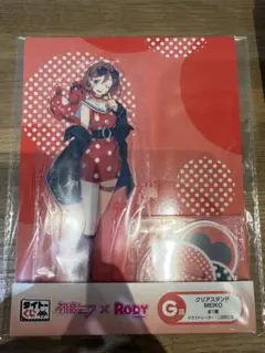 タイトーくじ　初音ミク×RODY G賞　クリアスタンド　MEIKO