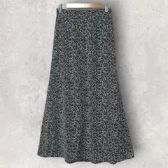 FREAK’S STORE ロングフレアスカート 花柄 Aライン ウエストゴムのサムネイル