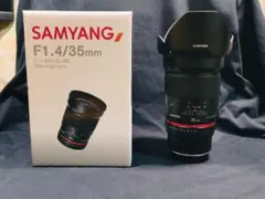 【美品】SAMYANG 35mm F1.4 AS UMC フジフィルムXマウント