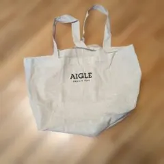 AIGLE トートバッグ ライトグレーのサムネイル