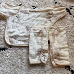 抱っこ紐 よだれカバー 抱っこひも ガーゼ 3点セット