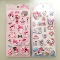 【未開封】サンリオ ジュエルマシュマロステッカー 2点セット