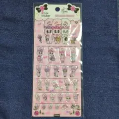 韓国限定)公式 エスターバニー5サイズ ステッカー【ピンク】シール