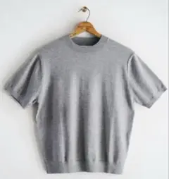 MOLTEMANI グレー クルーネックTシャツ 着用1回