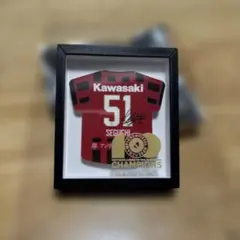 ヴィッセル神戸　優勝　ミニ額縁マグネット