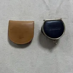 Christian Diorの小銭入れとFrecciaの小銭入れ