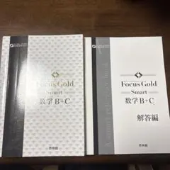 Focus Gold Smart 数学B+C 解答編