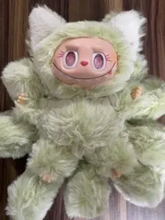 Zimomo 　赤色の九尾狐 LABUBU　ふわふわ 在庫1点のみ Labubu The Monsters Zimomo Maneki Red Tokyo WF 2020 LIMITED