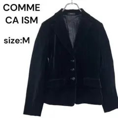 コムサイズム　COMME CA ISM ジャケット　アウター　Ｍ　上着　黒