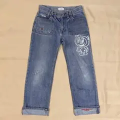 エンジェルブルー デニムパンツ M 140cm ナカムラくん