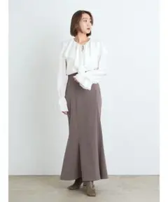 ハイウエストマーメイドスカート
