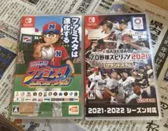 プロ野球ゲーム2本セット Nintendo Switch 中古品