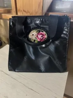 フェイラーハンドバッグ ミニトート 花柄刺繍のサムネイル