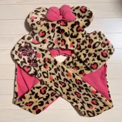 東京ディズニーリゾート ヒョウ柄 ファンキャップ