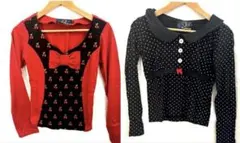 【即購入OK／2枚セット】美品SAVOY CLOTHING レディースカットソー