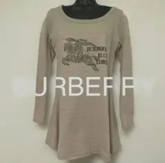 p4 バーバリーブルーレーベル　長袖 ミニワンピース サイズ38