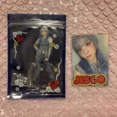 HANA ハナ JISOO ジス ファンミ　トレカ　アクスタ　2点セット