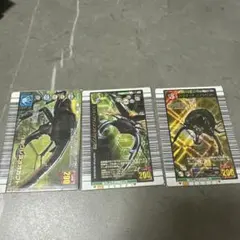 涙*珠様 【極美品豪華セット】ムシキング金レア3枚(2004セカンドプラス