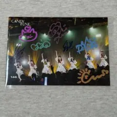 CANDYTUNE メンバー全員　直筆サイン入り生写真