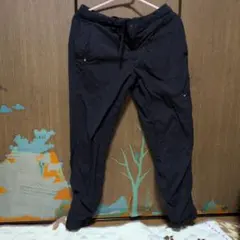 ユニクロ防風ウォームイージーパンツ暖パン☆サイド・後ポケット付き