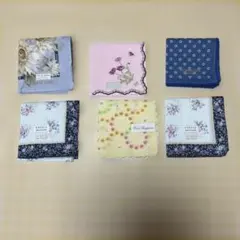 Hanae Moriほかのハンカチ6枚セット(3)