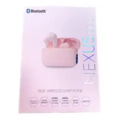 NEXUS009 ワイヤレス イヤフォン Bluetooth ピンク