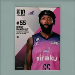 Bリーグ 2025-26 福島 ケニー・マニゴールト トレカ VOL.1
