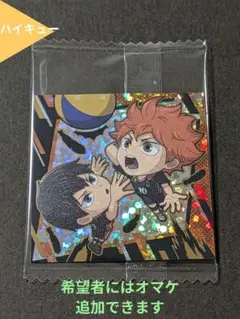 ⭐影山飛雄 日向翔陽 ハイキュー にふぉるめーしょん シール ウエハース⭐