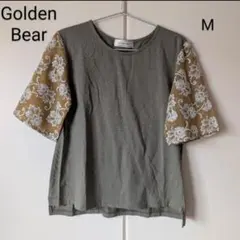 Golden Bear 袖刺繍デザインカットソー サイズM 女性のサムネイル
