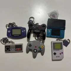 限定 ニンテンドー ミュージアム ゲームハードキーホルダー 7種 コンプ