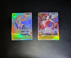 ワンピースカードヒロインズ　ナミSR　蒼海の七傑ハンコックSR