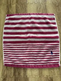 ポロ ラルフ ローレン ハンドタオル(ピンクストライプ)