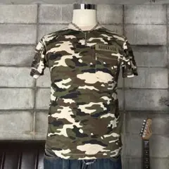 AVIREX camouflage T-Shirt 迷彩 短丈 ストリート