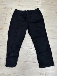 【期間限定】SAGRES ブラック カジュアルパンツ ゴムウエスト