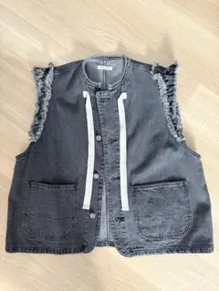 FREAK'S STORE フリルデニムベスト