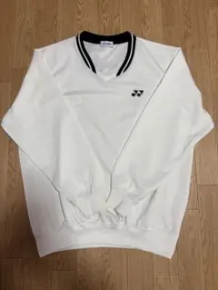 YONEX 白 Vネック 長袖ウェア